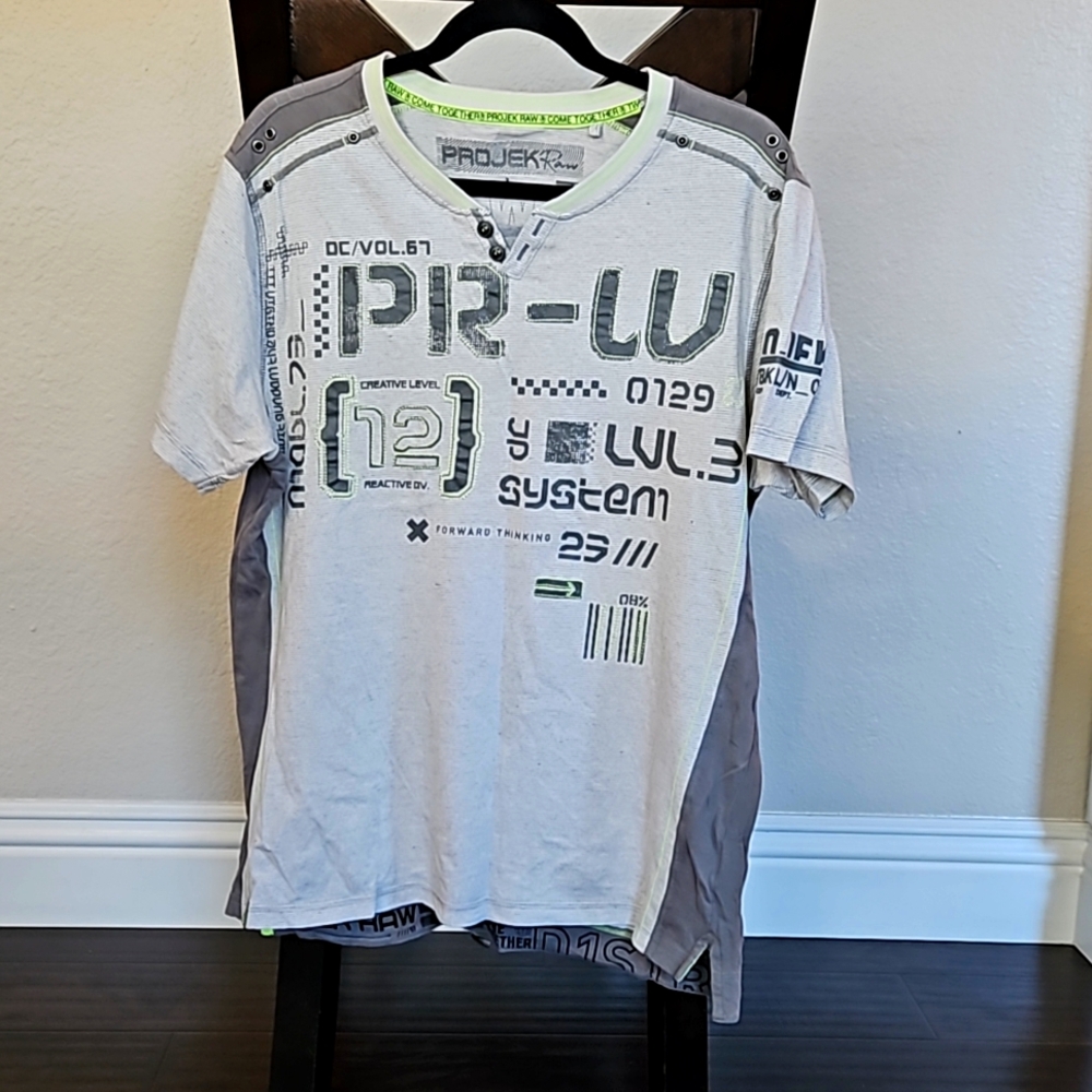 PROJEK RAW Mens T-shirt size:L